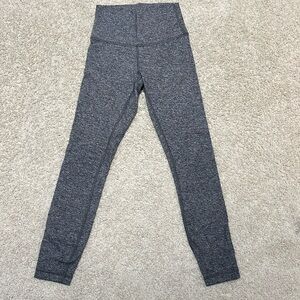Lululemon leggings 25” grey never worn